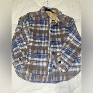 Oversized Wool Shacket, size small, never worn!